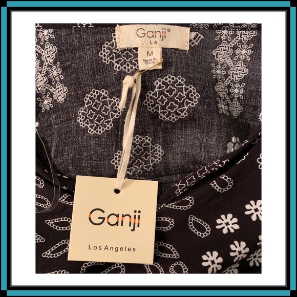 Ganji LA Size:M Really Cute Flowy Top - Picture 4 of 7
